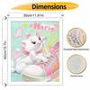 Disney Marie Cat oil paint by numbers painting kit handmade diy home decor gifts wall art canvas picture drawing for adults painting