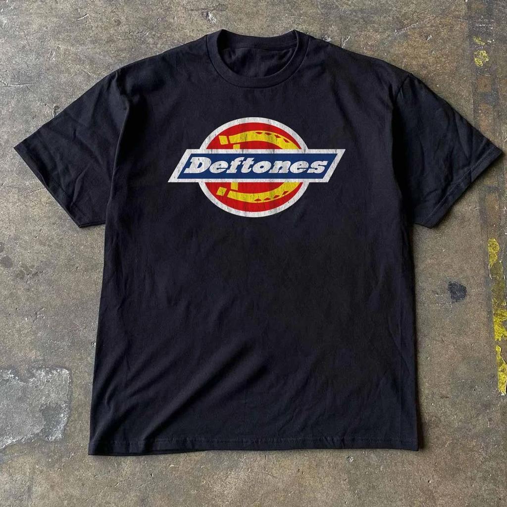 DEFTONESDickies Logo Parody Alternative Metal Cotton T-shirt S- 5XL