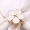 Wedding Simple Plum Napkin Napkin 5 Petals Lucky Flower Napkin Ring Napkin Ring