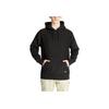Vans Solid Color Logo Embroidered Pullover Hoodie Long Sleeve Sweatshirt Men Sweatshirt Black VN0A5E1OBLK