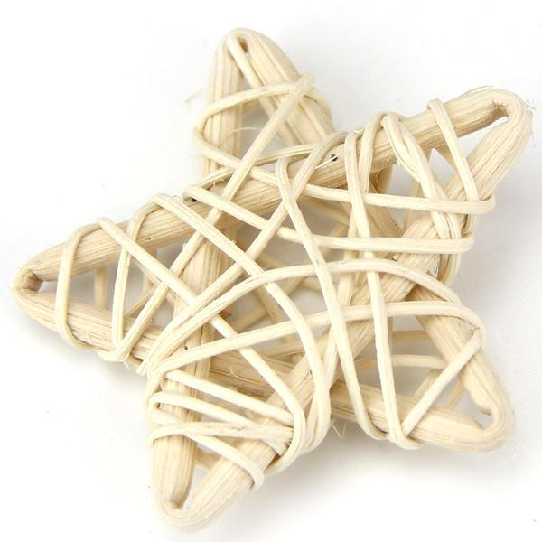 Rattan Star Sepak Takraw Acasa Nunta Craciun Ornamente DIY Minge Rattan Jucarii Copii Decoratiuni