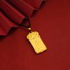 Gold-plated Kirin pendant, durable and non-fading, made of copper alloy, auspicious animal necklace for men and women, couple's style, imitation