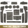 Car Door Slot Pad Water Coaster Storage Box Non-slip Mat Interior Decoration Protect Cover For Great Wall WEY TANK 300