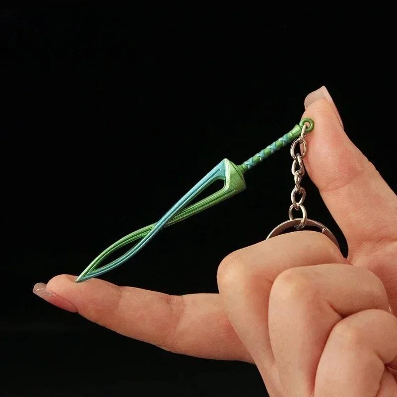 TheTears of The Kingdom Keychains Activity Peripheral Weapon Model Pendant Accessories Ornament Craft Present Playthings designed for Boys Collection