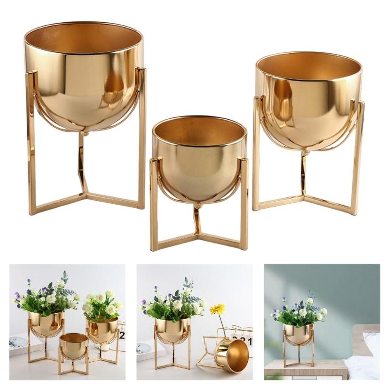 Multiple Level Iron Plant Stand Featuring Space Efficient Design Maximizes Plant Showcases In Small Area Balcony Suitable