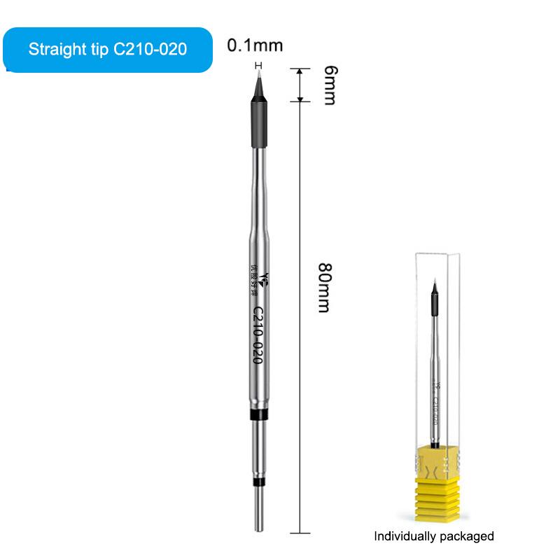 New Superfine Soldering Iron Tip C210/C245/C115 Soldering Iron Tip Optional For Precision Soldering Tools JBC Replacement Tip