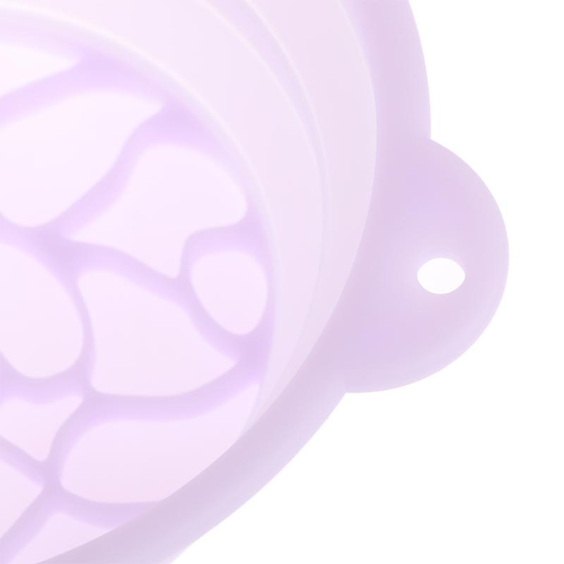 Foldable Face Ice Bath Bowl Facials Plunge Wash Basin Silicone Portable Travel Home Skincare Ice Facials Bath