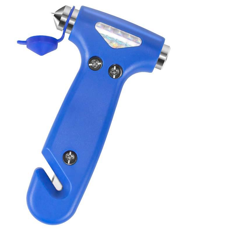 Multifunctional Safety Hammer: Solid Iron, Window Breaker, Line Cutter, Fire Escape Tool