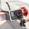 Metal Protective Frame Featuring Cold Shoe Expansion Port And Rapid Installation for 2 Action Camera