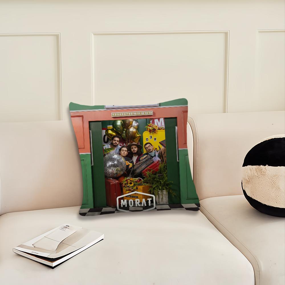 Band M-morat Antes De Que Amanezca Cushion Cover Pillow Cover Decoration Room Home Sofa Living Office Car Nordic Simplicity