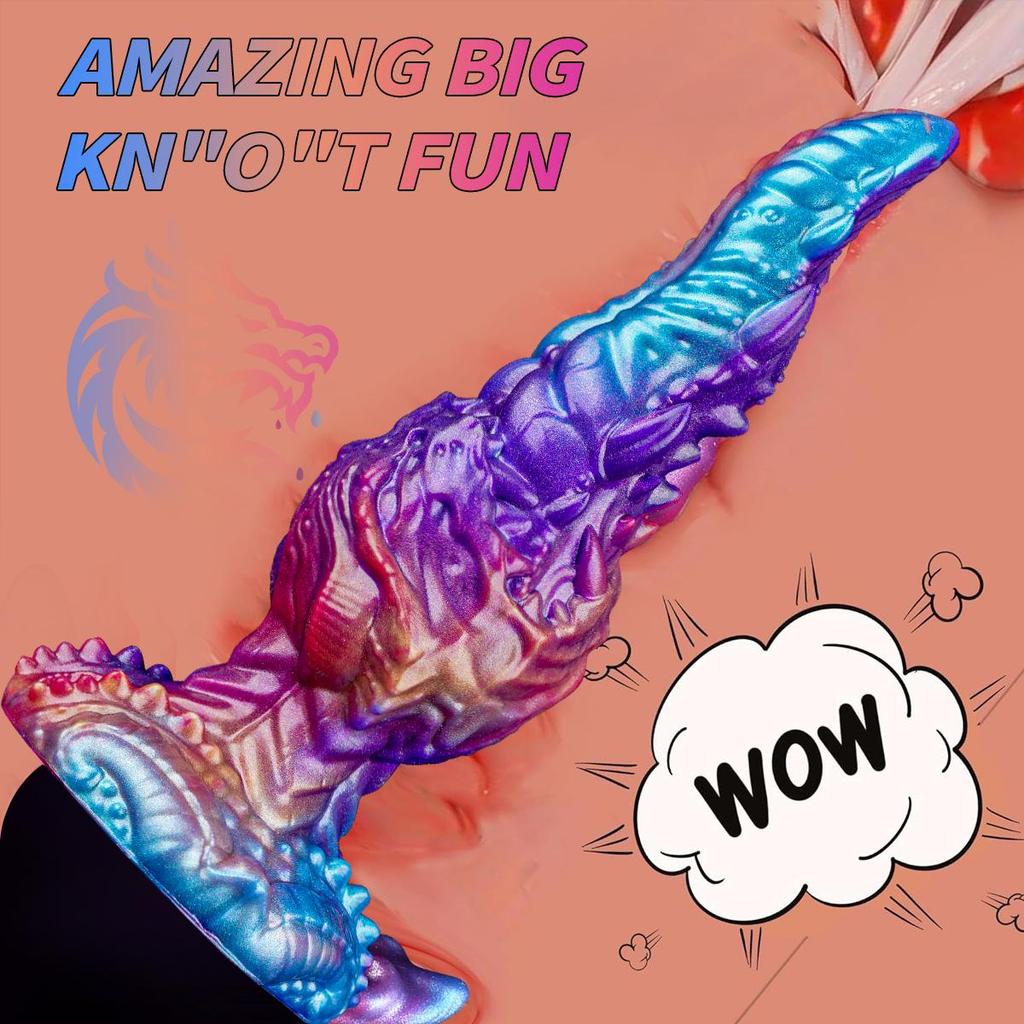 Fantasy Alien Silicone Anal Plug - Erotic SM Monster Toy