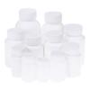 15-180ml Plastová Láhev Bílá Lékovka se Šroubovacím Víčkem Potravinářský PE Úložný Balicí Kontejner Krabička na Pilulky Pouzdro Držák