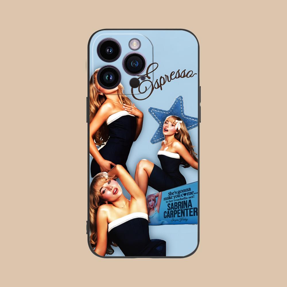Чехол для мобильного телефона Sabrina Carpenter для iPhone 17 16 15 14 13 12 11 X XR XS 8 7 Pro Max Plus Mini Цветной Защитный Красивый Чехол iPhone 7 Plus
