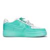 Nike Air Force 1 Rutschfeste Low-Top Skateboard-Schuhe Unisex Weiß Tiffany CW2288-111(Team80-SBOX)