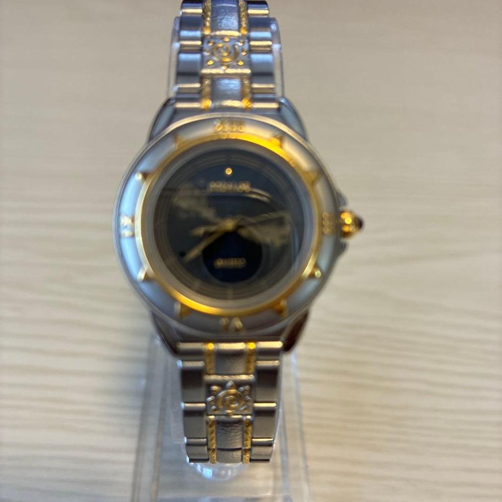 Used SEIKO PRESAGE Ladies Quartz Watch, Bi-Color, Working