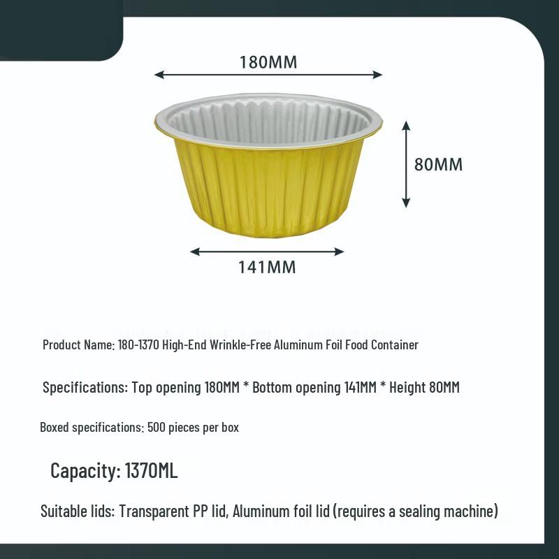 Hundan Aluminum Foil Food Containers