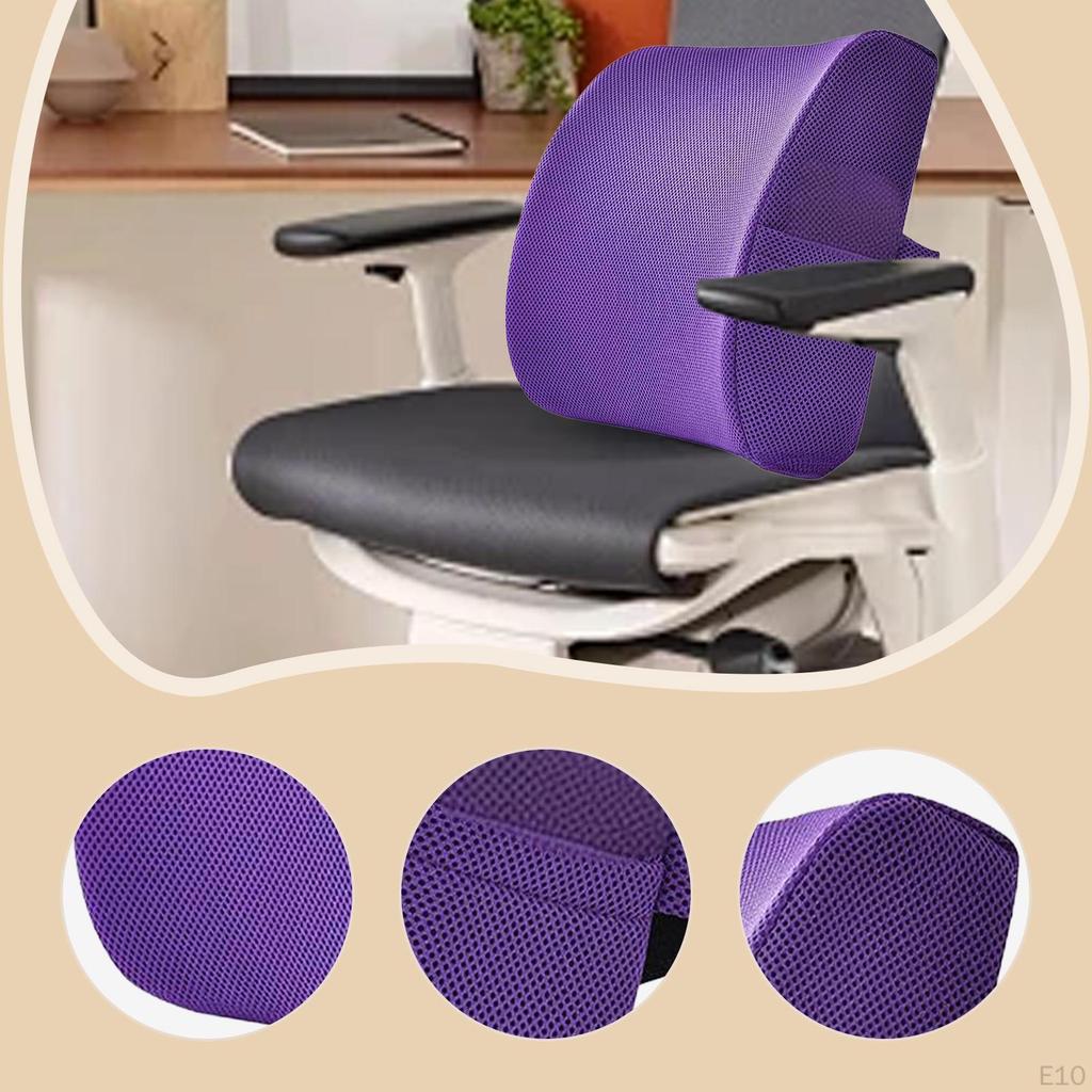 Rückenstützkissen Leichtgewicht für Bürostuhl Sofa Sitz Arbeitszimmer