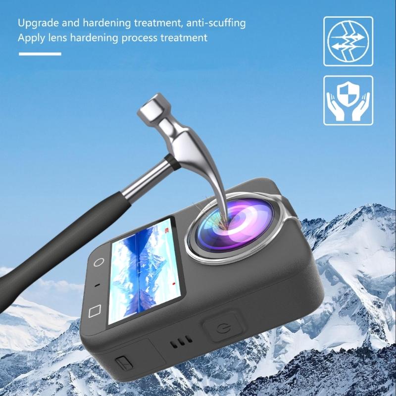 Transparently Camera Lens Guard For 360 Devices Anti Reflection Hardened Film Lightweight Design Includes Cleaning Kit