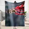 Football Player Action Blanket Soft Warm Cozy Suitable for Chair Office Picnics Four Seasons Universal Warmthful Decor Gifts For Family Or Friends