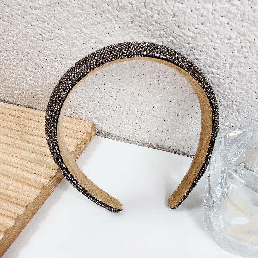 Full Diamond Sponge Headband Super Shiny High-end Headband Fashionable Women's Hair Accessories