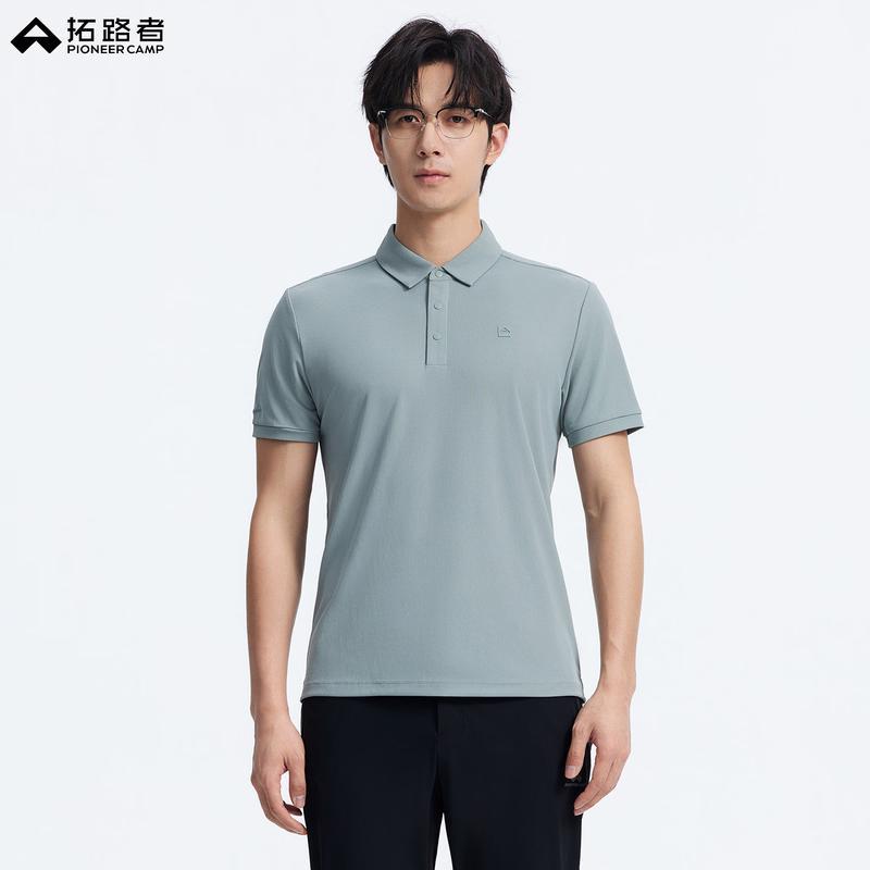 Tuoluzhe Men's Outdoor Short Sleeve Polo Shirt