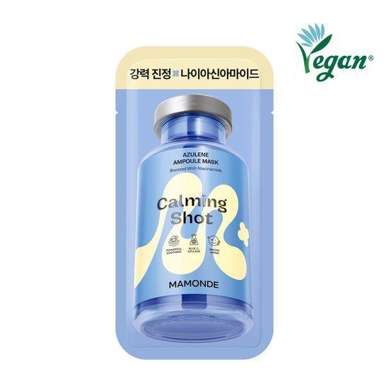 Mamonde Calming Shot Azulene Ampoule Mask Pack (1 sheet)