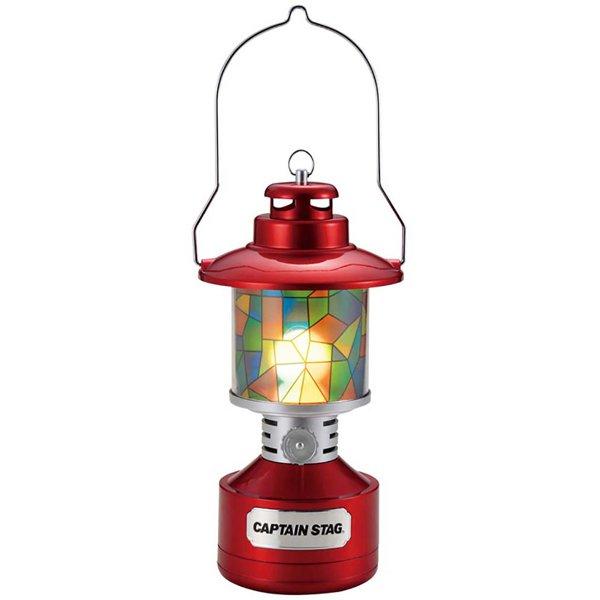 

Captain Stag CAPTAIN STAG UK 4032 [Двойной светодиодный фонарь с витражным листом красного цвета]