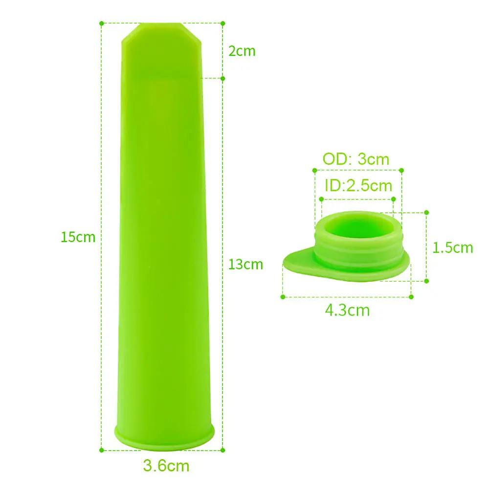 1pc Summer Popsicle Maker Lolly Mould DIY Food-Grade Silicone Ice Cream Mold Ice Lolly Ice Cube Mould Kitchen Gadgets