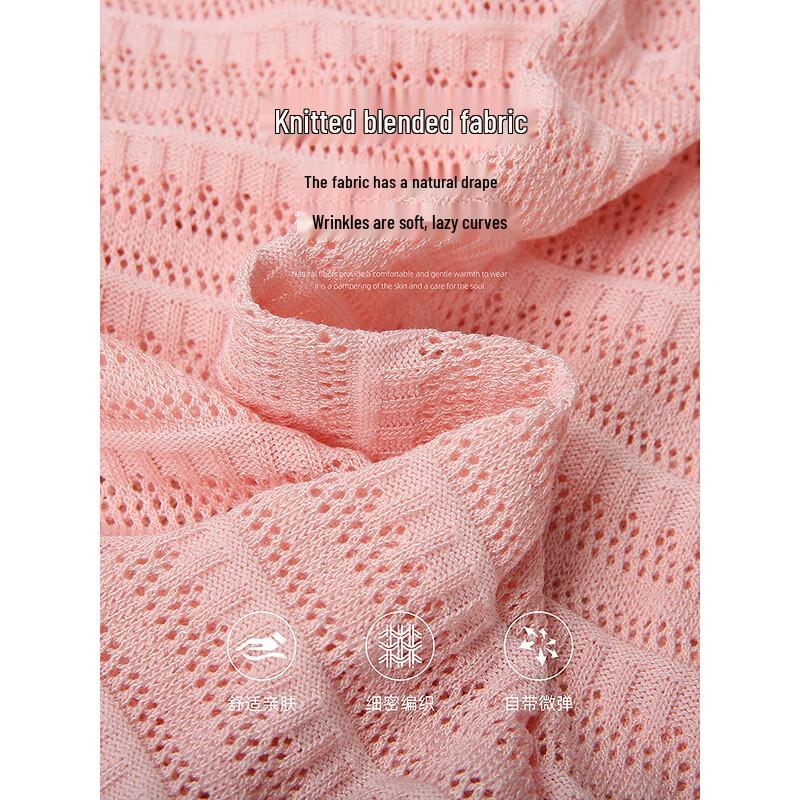 Sweet Cropped Round Neck Knitted Top
