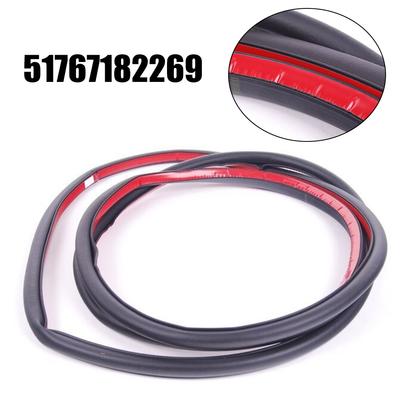 For BMW 5' F10 F18 LCI 520 Car Front Door Seal Strip Kit Soundproof Rubber Weatherstrip Door Edge Rubber Sealing Set 51767182269