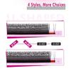 New Arrival U Shape YY Eyelashes Extensions 3DW U5DW Lashes Extension Premade Volume Fans False Eyelashes U Shape W Bloom Lashes