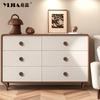 Modern Minimalist Retro Natural Wood Cabinet Door Handle Cupboard Drawer Knob High-end Luxury Wardrobe Pull Furniture Hardware
