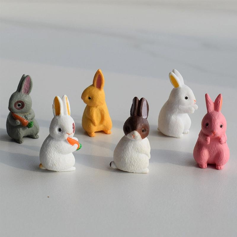 Bunny Series Fondant Epoxy Molds Manual Candle Aromath Soap Molds for Decor