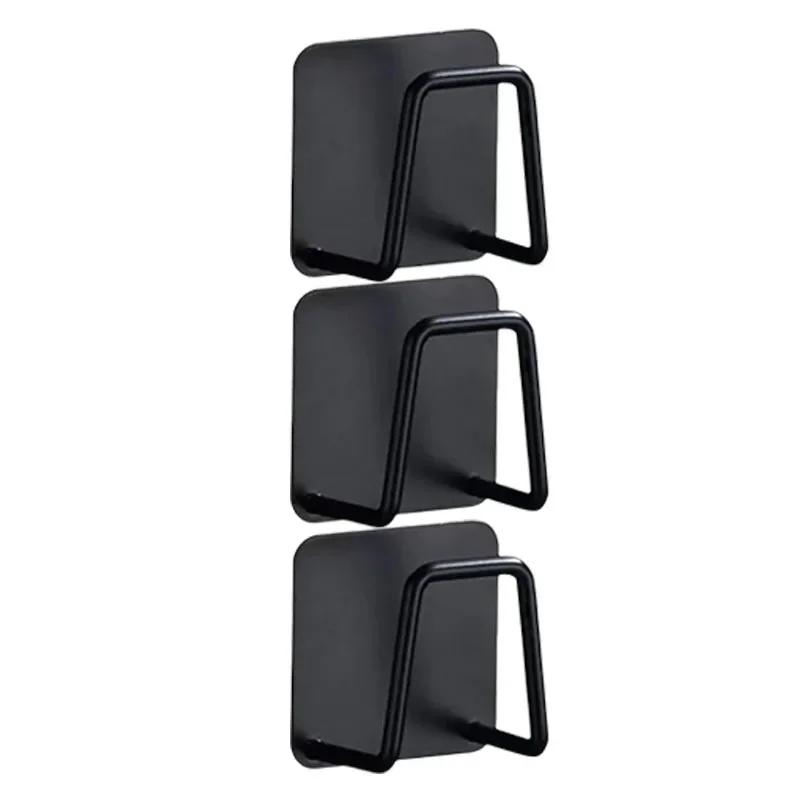 Kitchen Sponge Holder Self Adhesive Sink Rag Drain Drying Rack Wall Hooks Wire Ball Organizer Bathroom Storage Home Organizer