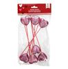 3.8CM Valentine's Day Foam Love Cuttings Peach Heart Red Pink Peach Heart Festival Party Decorations Gifts Festival Decorations