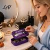 Creative Holiday Gift for Jewelry Lovers Halloween Box 3D Printed Small Keepsake Box with Fish Party Favor Shaped Holder Gothic Decorative Organizer