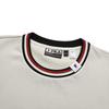 FILA X MIHARA YASUHIRO Collaboration American Retro Color Block Striped Letter Print Sports Casual Crew Neck Long Sleeve T-Shirt F11M213206F-BG