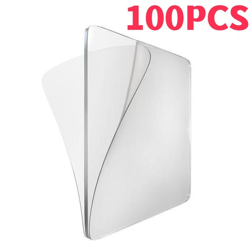 10-100PCS Acrylic Traceless Strong Double Sided Sticker Transparent Nano Double Sided Tape High-Viscosity Insert Row Fixed Patch