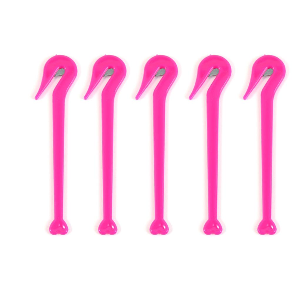 5Pcs Hair Bands Rubber Cutter Girls DIY Styling Headwear Band Cutting Tool