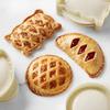 Apples Pie Baking Mold Non-Stick Tart Pan for Pies Quiches Heat-Resistant Dishwasher Safe Kitchen Tool for Home Bakers