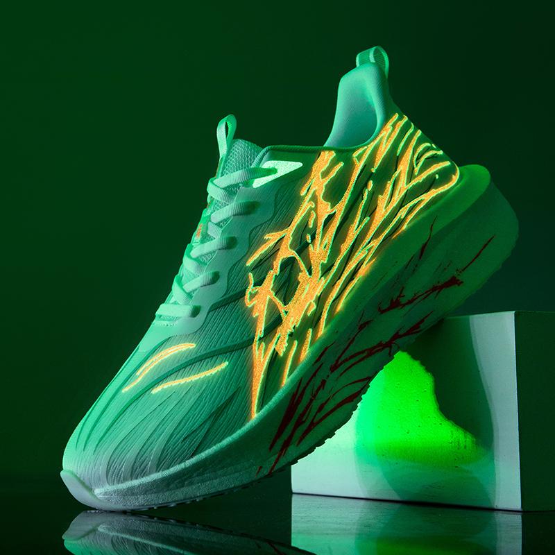 Men'S Lightweight Breathable Running Shoes Non-Slip Cushioning Sneakers For Athletic Training Jogging Gym Walking Outdoor Sports