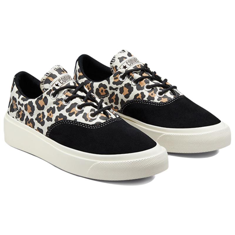Converse Skid Grip Cvo Unisex Black Leopard Print