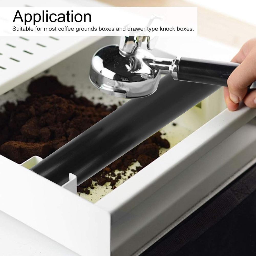 9.45 Inch Knock Box Rod Polyurethane Plastic Espresso Knock Box For Coffee Grounds