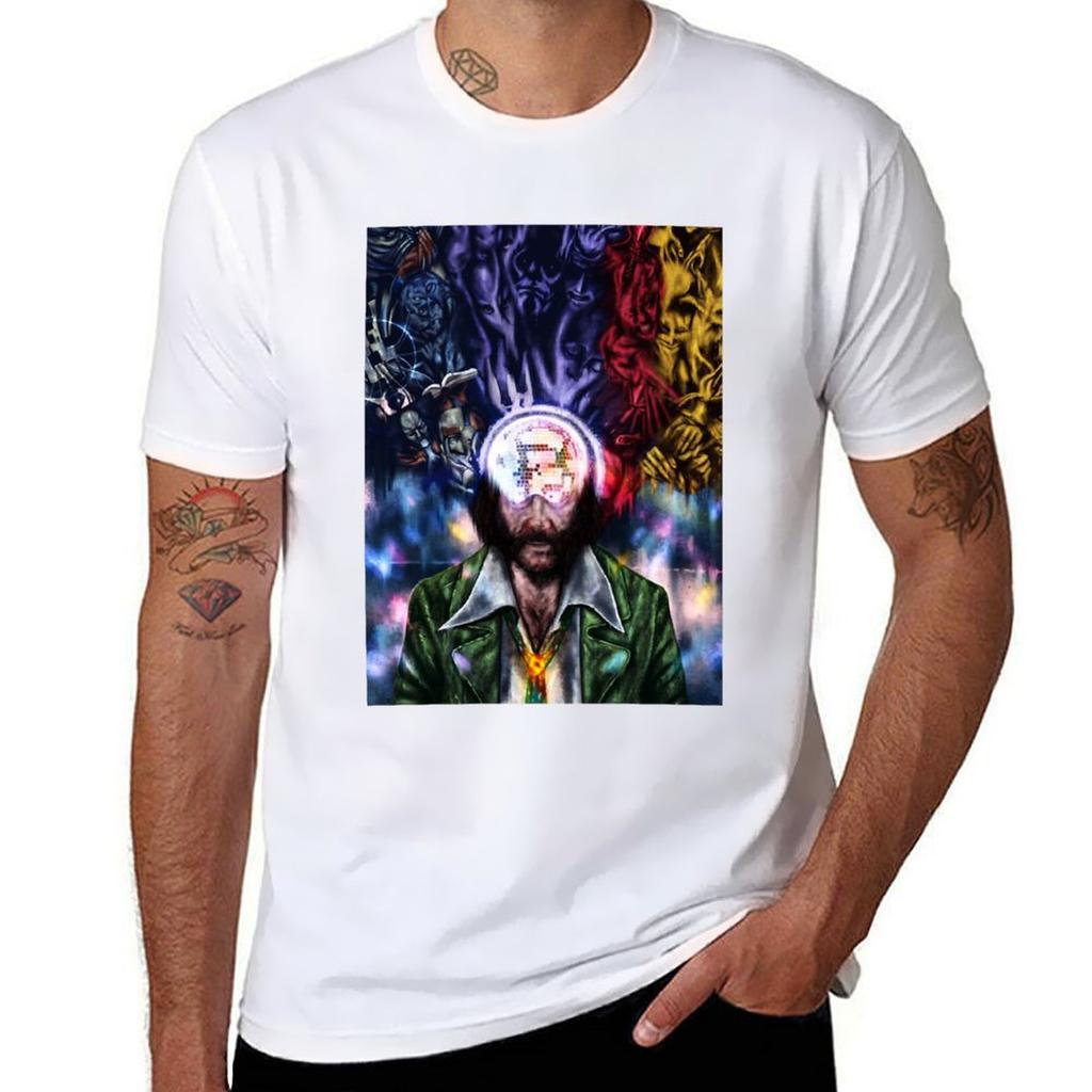 Music Vintage Disco Video Games Elysium Cool Graphic Gifts T-shirt Man T Shirt Heavy Cotton Man T Shirt Luxury T-shirt