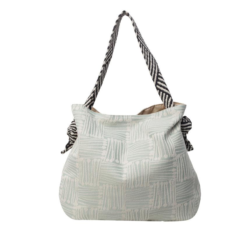 Women's Cloth Bag with Large Capacity, New Style In 2024 for Autumn and Winter, Versatile Canvas Bag, Messenger Bag, Casual Style, Commuting Tote Bag