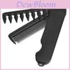 Folding Mens Comb With Abs Material For Travel And Styling Convenience