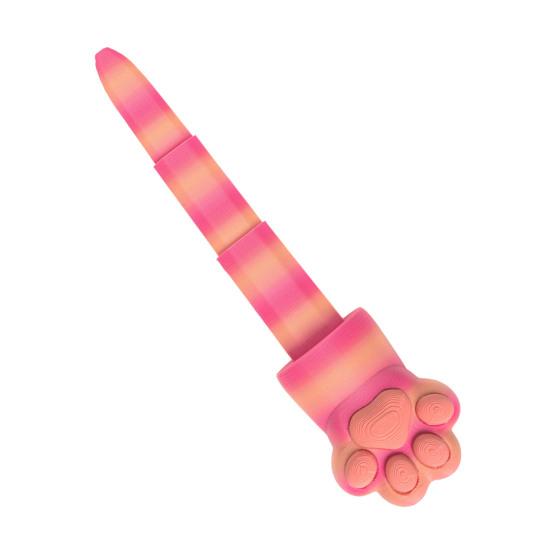 3D Printed Retractable Weapon Fidget Toy Cat Paw Shaped Plastic Weapon Model Stress Relief Fidget Toy for Home Office Desk Decor