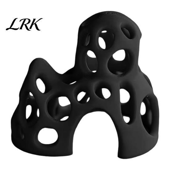 Juvenile Fish Cave 3D Printed Aquarium Shrimp Cave, Hollow Out Tank Shelter, Small Shelter Safe Hideout for Hiding, Resting, Accessories Breeding чёрный
