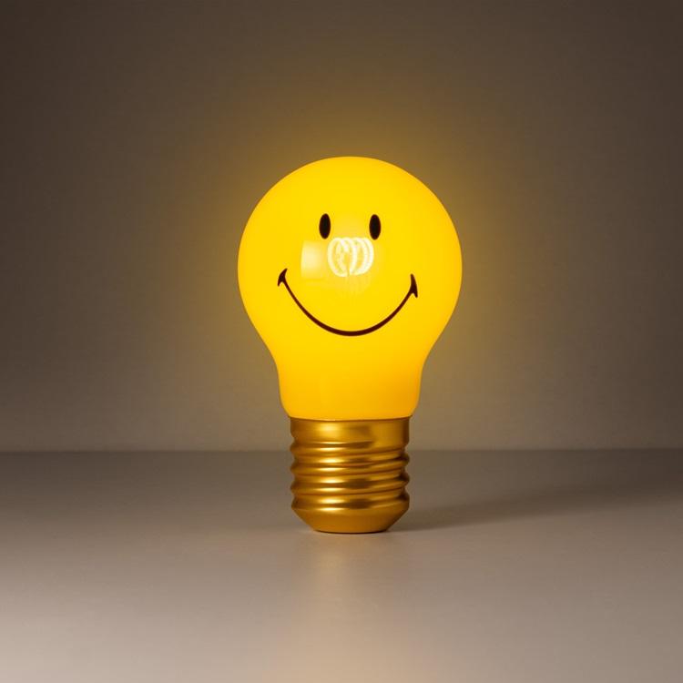 Lampka Z Buźką Smiley