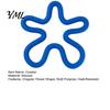 Multi Purpose Silicone Coaster Coaster, Irregular Flower Shape, Kitchen Countertop Protector, Non-slip Heat Proof Plate Mat Insulation Trivet for Hot